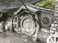 “霍比特人小屋”藝術(shù)場(chǎng)景制作
